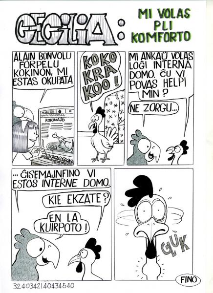 MI VOLAS PLI DA KOMFORTO